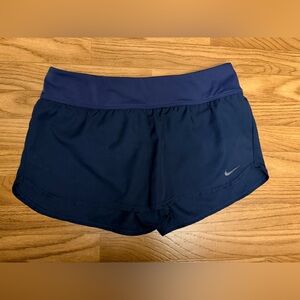 Nike Women's M Midnight Navy Blue Essential Board Shorts GUC